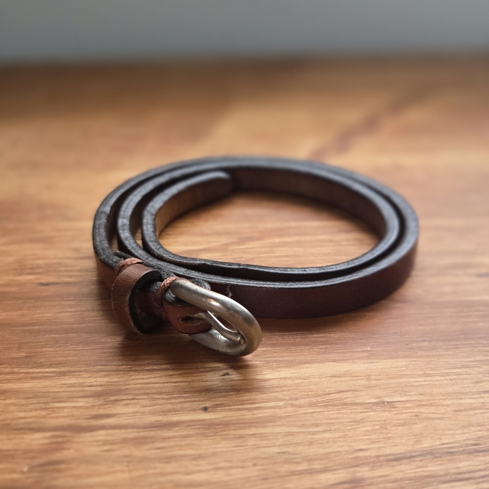 Luxury DiBianco Italian Handmade Leather Strap Bracelet